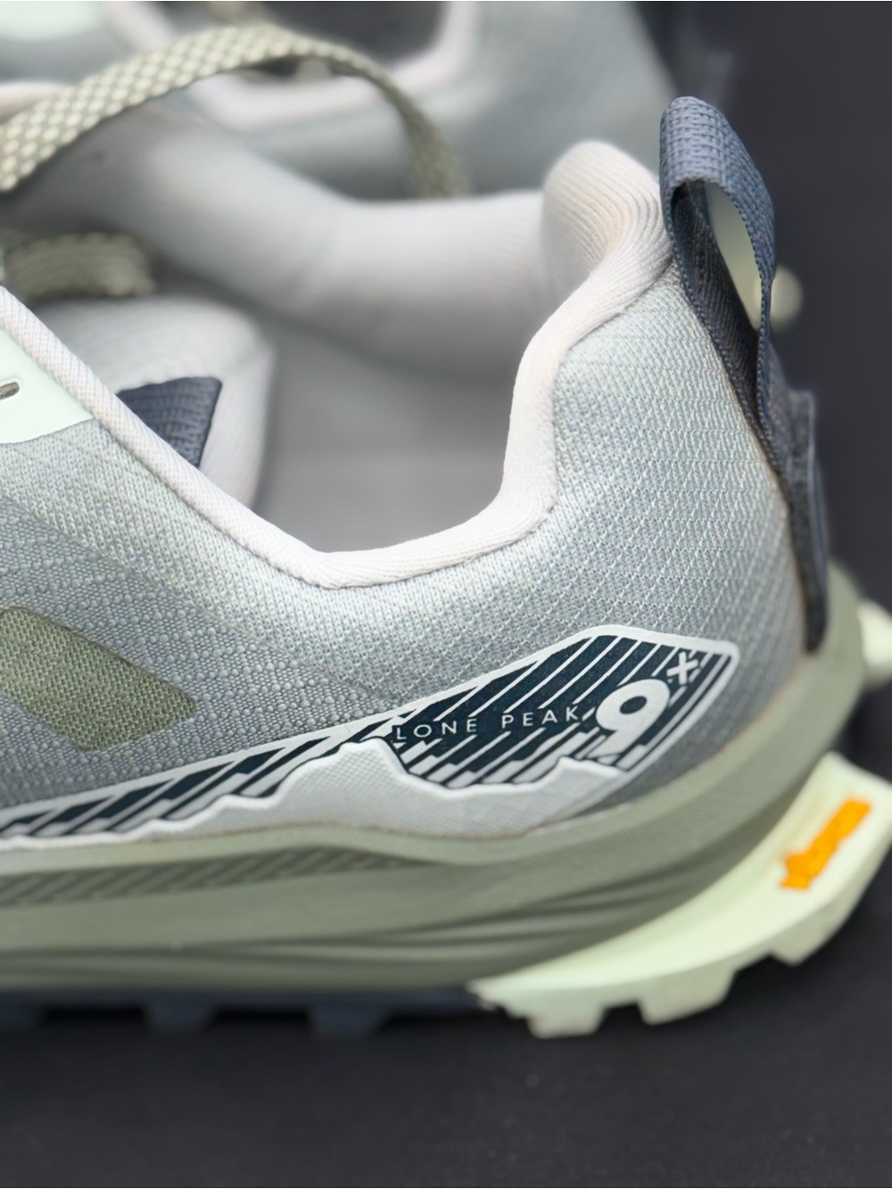 Altra Lone Peak 9+ Trail Running Shoes 10.5 Green Vibram Gorpcore Hiking Sneaker - Picture 7 of 13